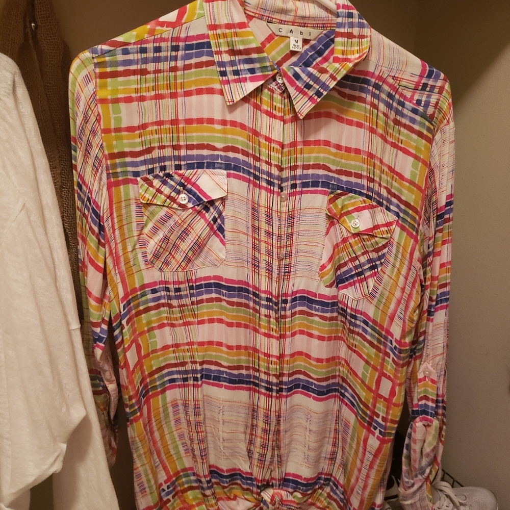 Cabi Cirque Button Down Blouse - image 1